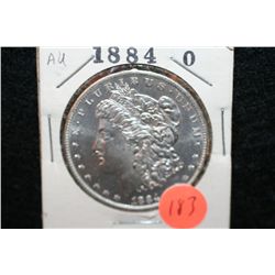 1884-O Silver Morgan $1