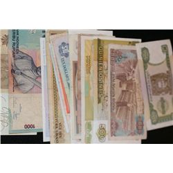 Foreign Bank Notes, various dates, conditions & denominations, lot of 20