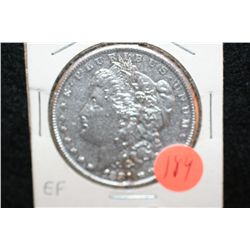 1881-S Silver Morgan $1, EF