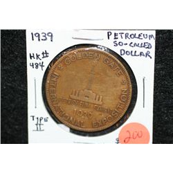 1939 Petroleum So-Called $1, Type II, HK#484