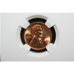 1941 Wheat Back penny, NGC graded, MS66 RD