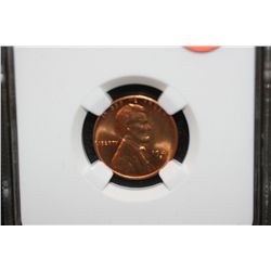 1941-S Wheat Back penny, NGC graded, MS66 RD