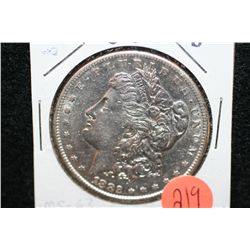 1882-S Silver Morgan $1, MS63