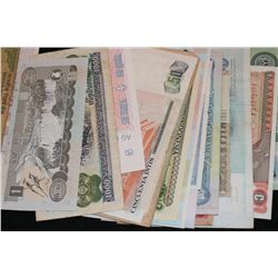 Foreign Bank Notes, various dates, conditions & denominations, lot of 20