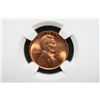 Image 1 : 1945 Wheat Back penny, NGC graded, MS65 RD