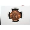 Image 1 : 1941-S Wheat Back penny, NGC graded, MS65 RD