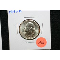 1941-D Washington quarter