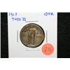Image 1 : 1917 Standing Liberty quarter, Type II
