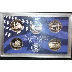 2005-S US Mint Proof quarter set, COA included