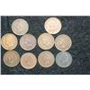 Image 1 : Indian Head penny, various dates & conditions, lot of 10