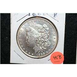 1886 Silver Morgan $1, XF