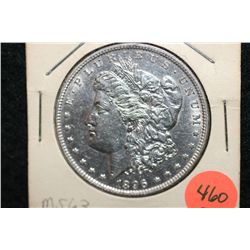 1896 Silver Morgan $1, MS63