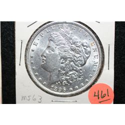 1896 Silver Morgan $1, MS63