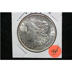 1921 Silver Morgan $1, MS63