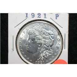 1921 Silver Morgan $1, MS63