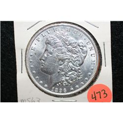 1896 Silver Morgan $1, MS63