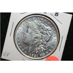 1921-S Silver Morgan $1, EF
