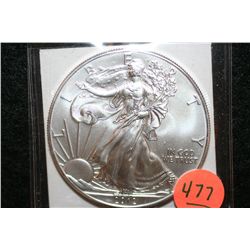 2012 Silver Eagle $1