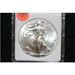 2012 Silver Eagle $1, MCPCG graded MS70