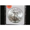 Image 1 : 2012 Silver Eagle $1, MCPCG graded MS70