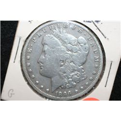 1896-O Silver Morgan $1, G