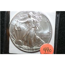 2012 Silver Eagle $1