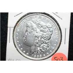 1886 Silver Morgan $1, AU50