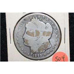 1892-O Silver Morgan $1