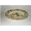 PAIR JOHNSON BROS DINNER PLATES "WILD TURKEYS