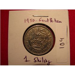 1950 Great Britain One Schilling