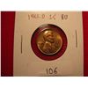 Image 1 : UNC 1963-D Lincoln Cent