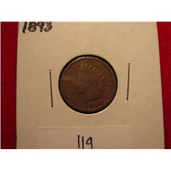 1893 Indian Head penny