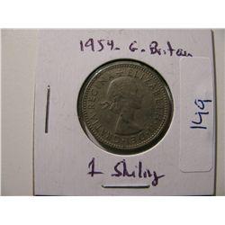 1954 Great Britain One Schiling