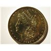 Image 1 : Gold Plated 1921 Moragan Dollar