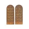 Image 1 : Two Hebrew scriptures "Ten Commandments"