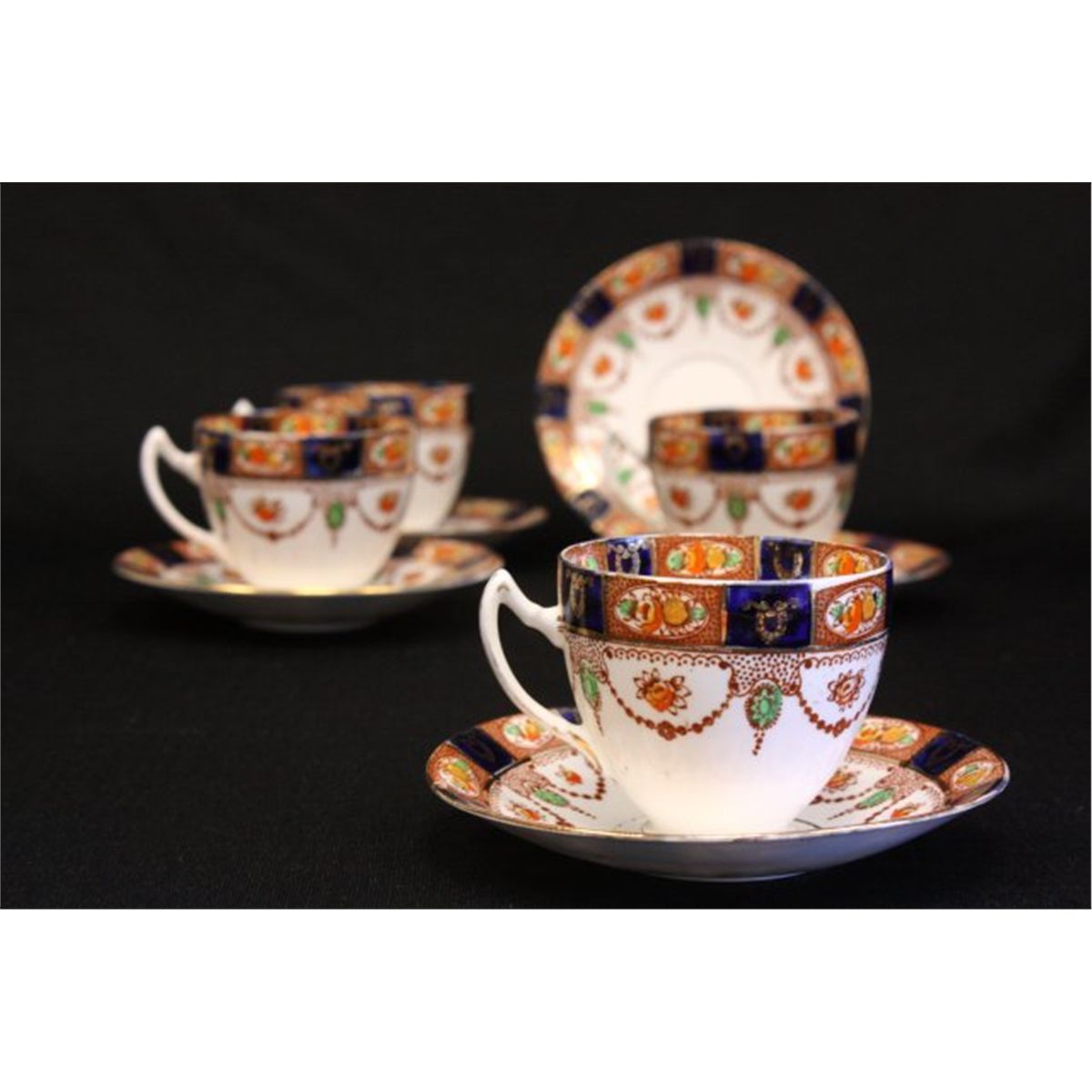 Green Wedgwood Jasperware tea set