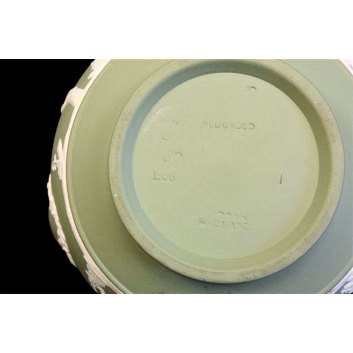 Green Wedgwood Jasperware tea set