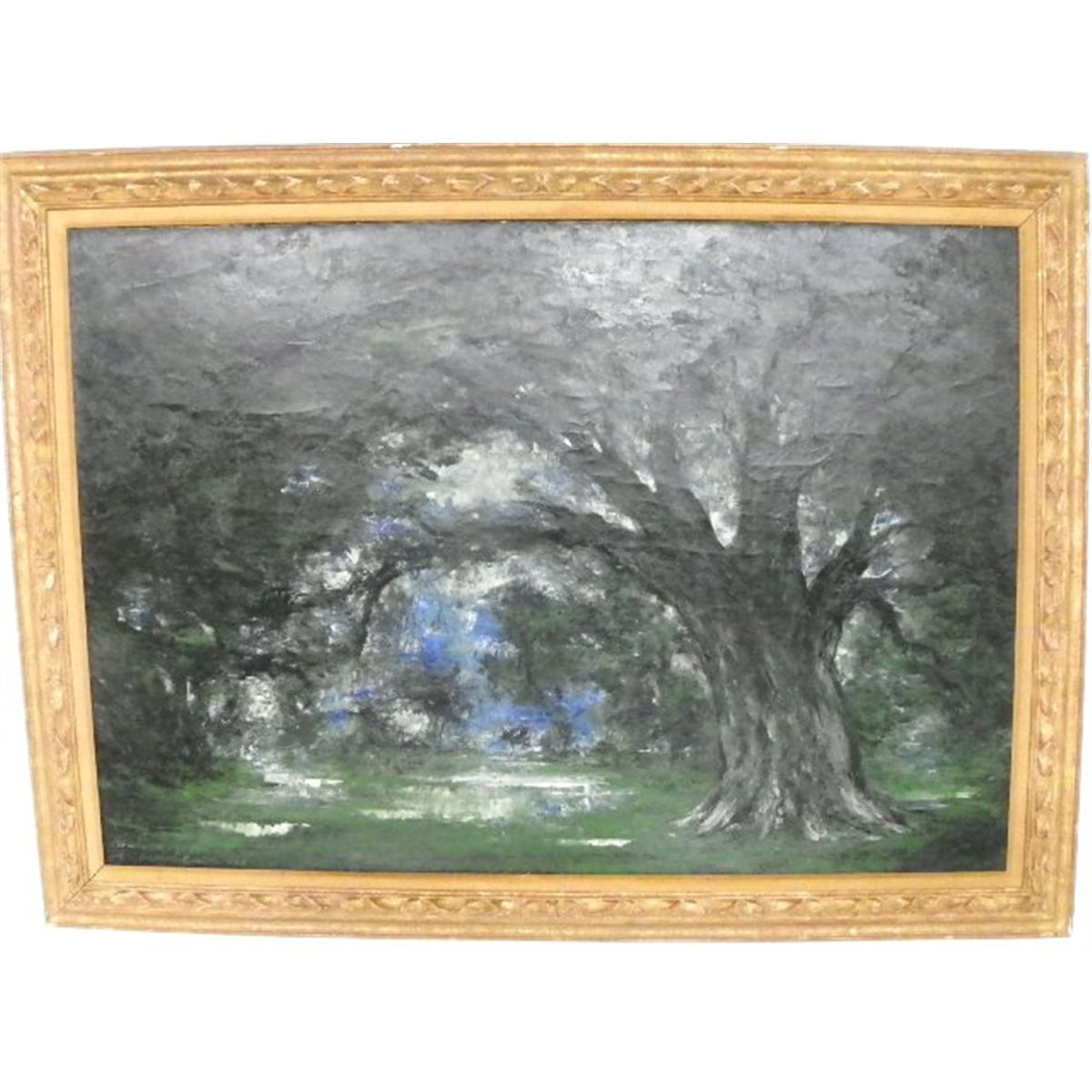 Oil On Canvas Painting Signed Darrel Austin