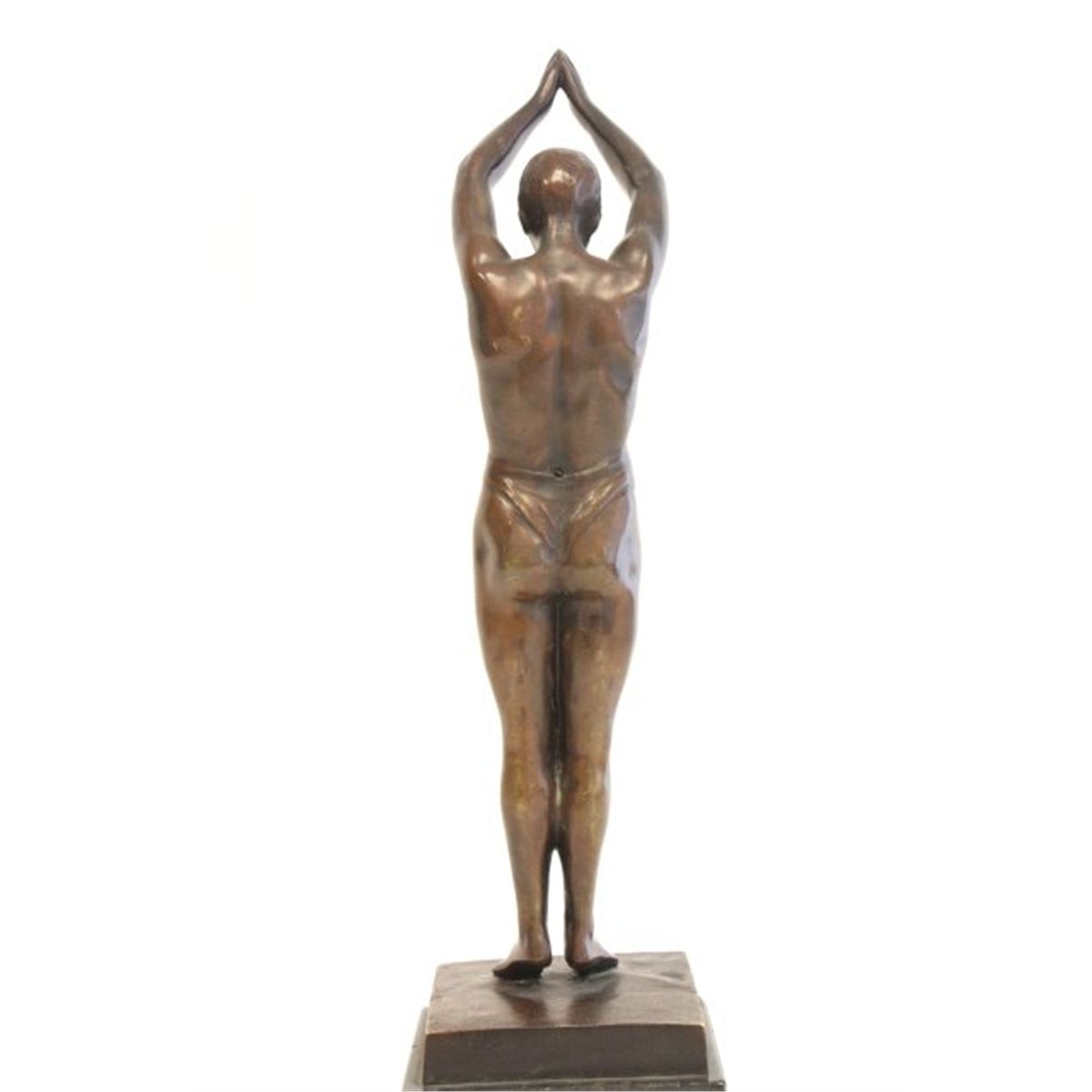 Art deco bronze sculpture "Swimmer"