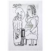 Image 1 : PICASSO COUPLE RARE PENCIL NUMBERED LIMITED EDITION