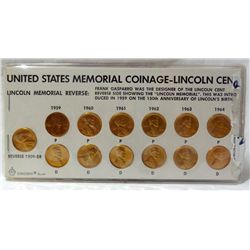 U.s Memorial Coinage-lincoln Cent