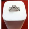 Image 5 : Women's 14kt White Gold Diamond Ring