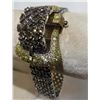 Image 1 : 18k Gold w/Chocolate Diamonds Bracelet 45 Grams