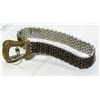Image 7 : 18k Gold w/Chocolate Diamonds Bracelet 45 Grams