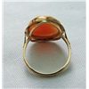 Image 4 : Victorian Carved Shell Cameo 14k Gold Ring MWF907