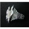 Image 2 : Delicate Filagree Rose Sterling Silver Bracelet