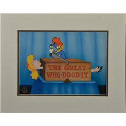 Woody Woodpecker Great Who Dood It Ltd Ed Animation Cel