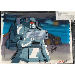 Stan Lee Signed X-Men Cel Original Background Animation