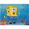 Image 2 : Orig SpongeBob Animation Cel & Background w/ Plankton