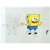Image 2 : SpongeBob Original Production Cel & Drawing w/ Plankton